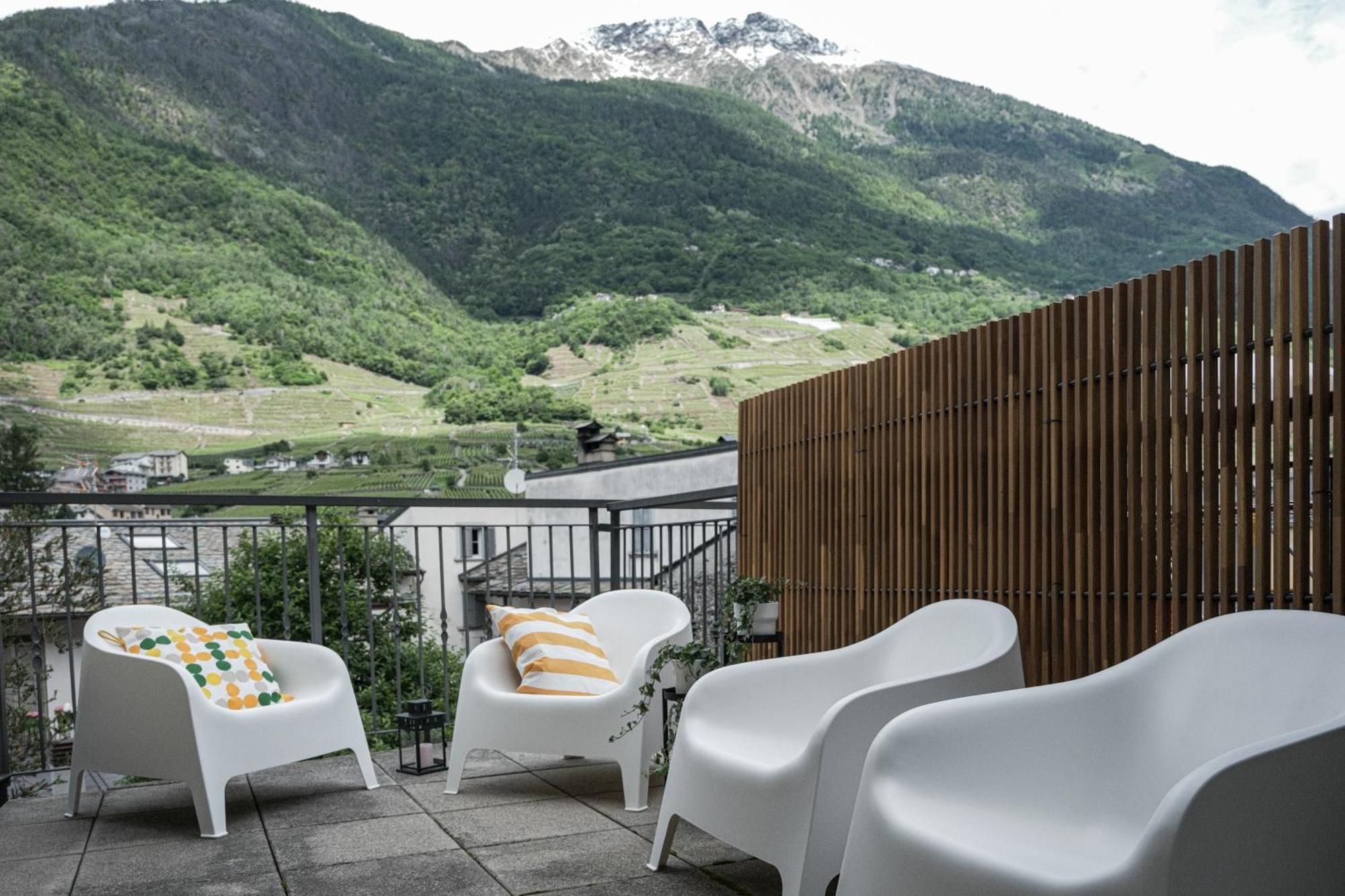 Duplex Con Vista E Terrazza 6 Minuti Dal Bernina Express Apartment Tirano Exterior photo